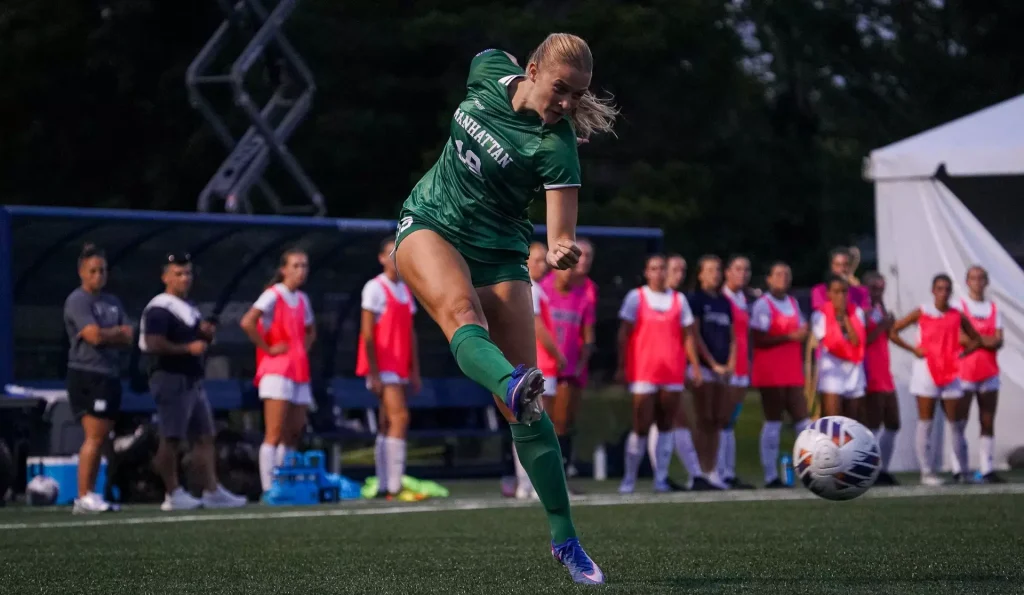 Manhattan Universtiy Women's Soccer at Monmouth University 8-12-26 RS